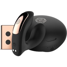 – Vibromasseur Portable avec Boîtier Luxe – Noir