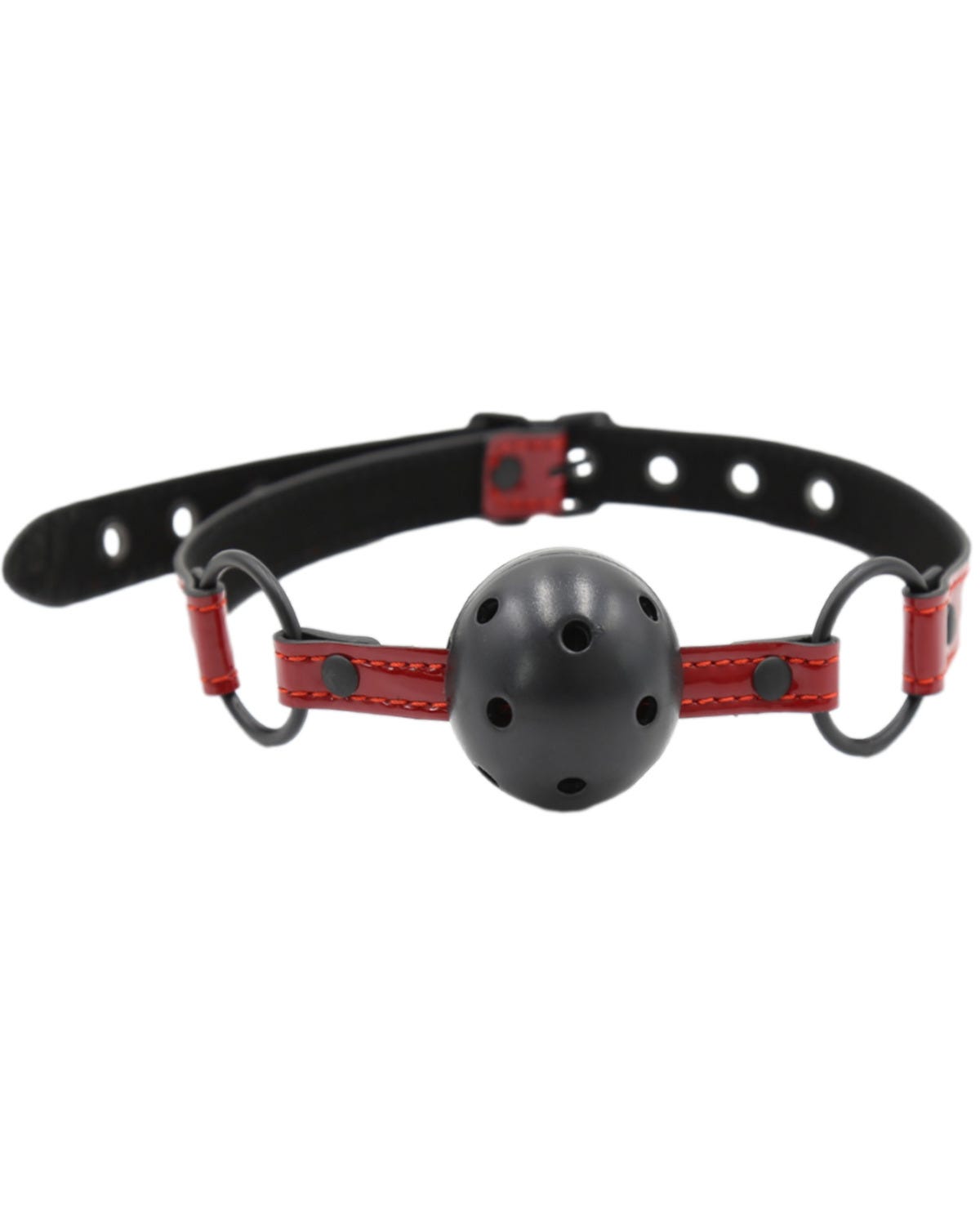 Baillon Ballgag Brillant avec Boule Percée