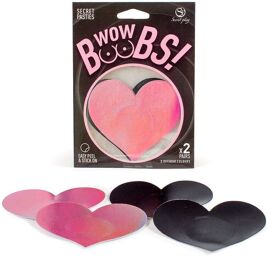 WOW BOOBS ! Cache-tétons coeur