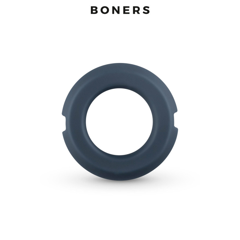 Anneau pénien silicone et acier