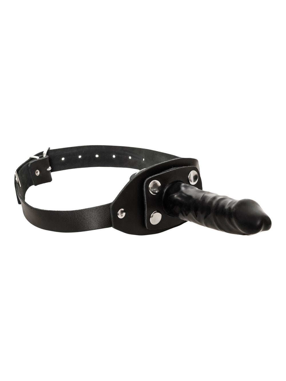 Bâillon gode cuir et latex Zado Fetish