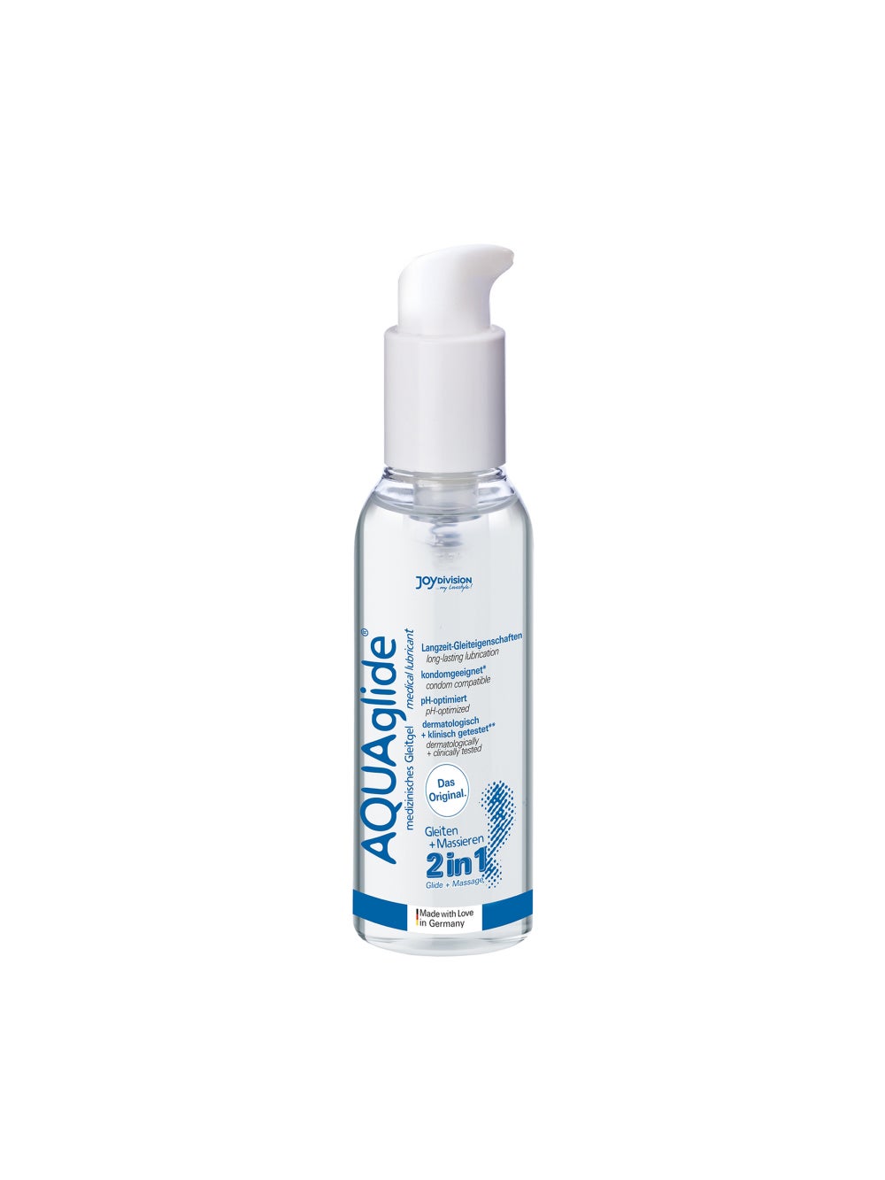 Lubrifiant et huile de massage 2en1 AQUAglide 125 ml