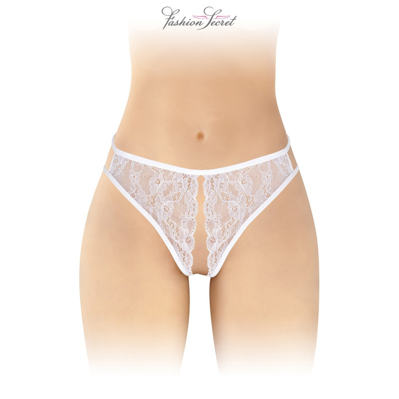 String blanc ouvert Victoria
