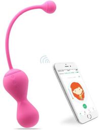 Boules de Geisha Connectées Kegel Master Gen2 Rose