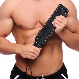 Paddle en Cuir avec Rivets