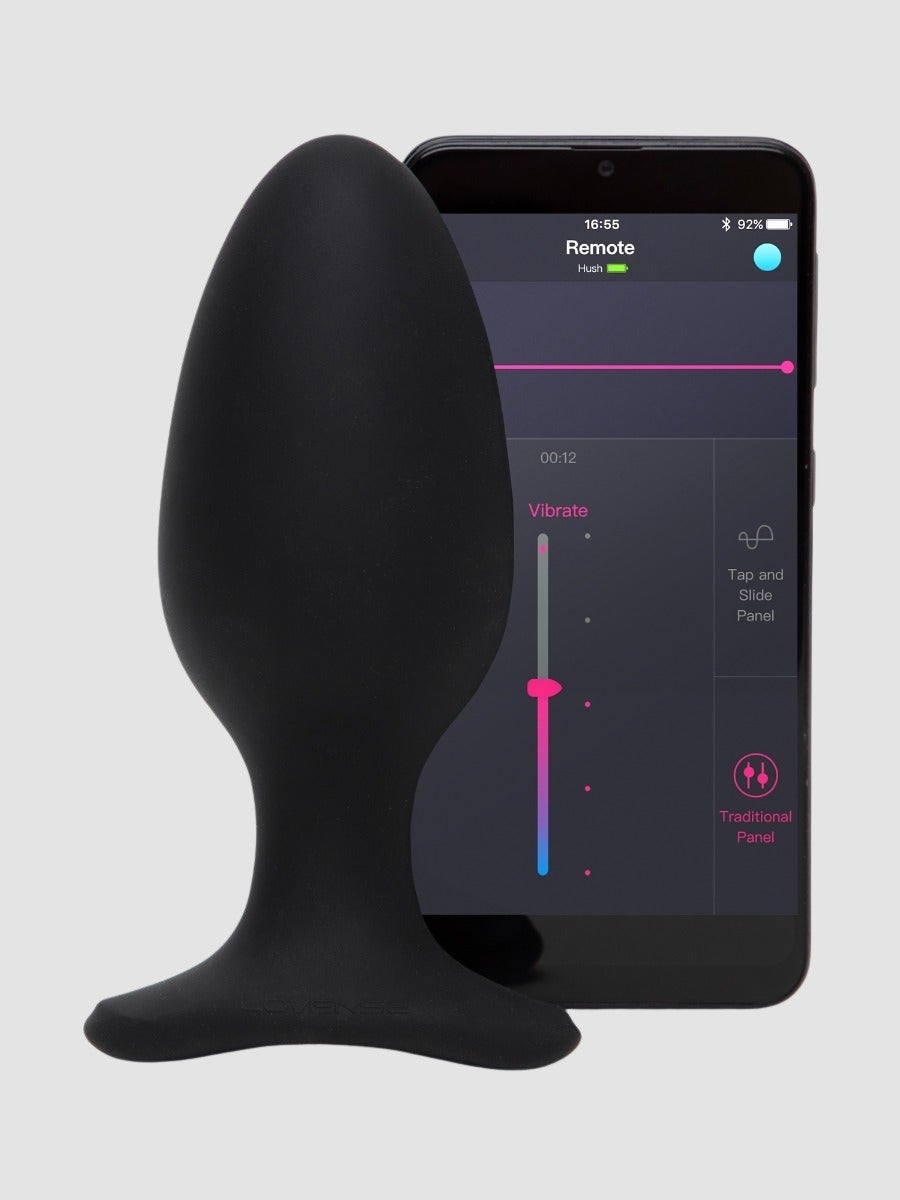Plug anal vibrant connecté Lovense Hush 2 XL