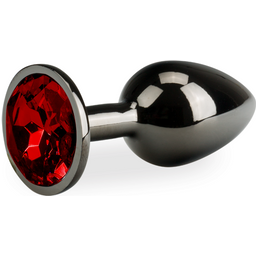 Bijou anal rosebud gun metal taille S 50g