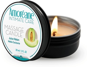 Bougie de Massage Saveur Melon - 30 ml