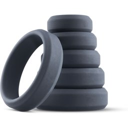 Pack 6 Cockrings Plats