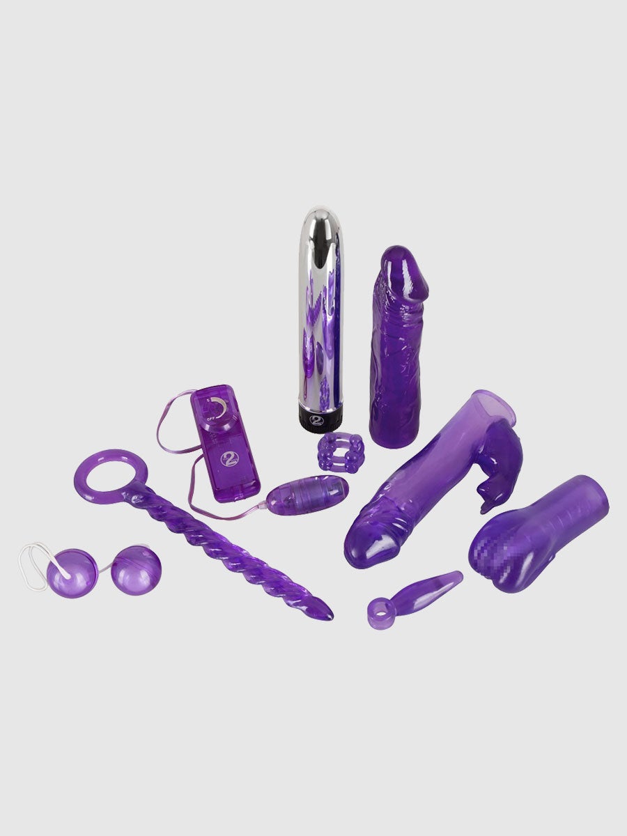 Kit sextoys Purple Appetizer 9 pièces
