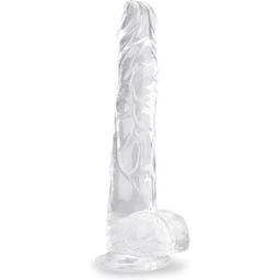 Méga gode ventouse Walter gode vaginal ou anal homme ou femme - Clear