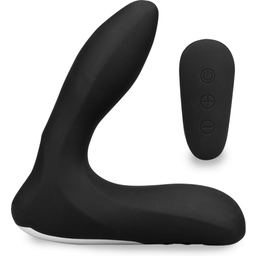 Vibromasseur anal Stimulateur de prostate vibrant et gonflable - Noir