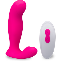 Vibromasseur vibro homme gode anal Stimulateur de prostate télécommandé Lust - Rose
