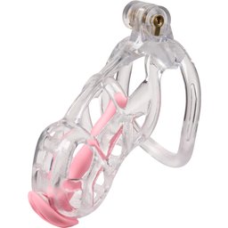 Guardian Chastity Cage Clear