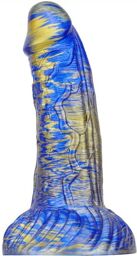 Gode Fantasy Gentax 16 x 5cm Bleu-Doré