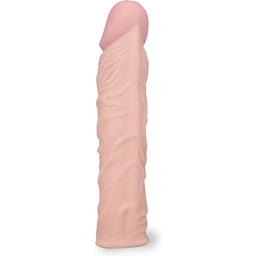 Gaine pénis réaliste gland et veines XL