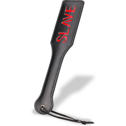 Paddle BDSM en simili cuir Slave