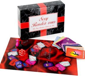 Jeu de société sexy de voyage