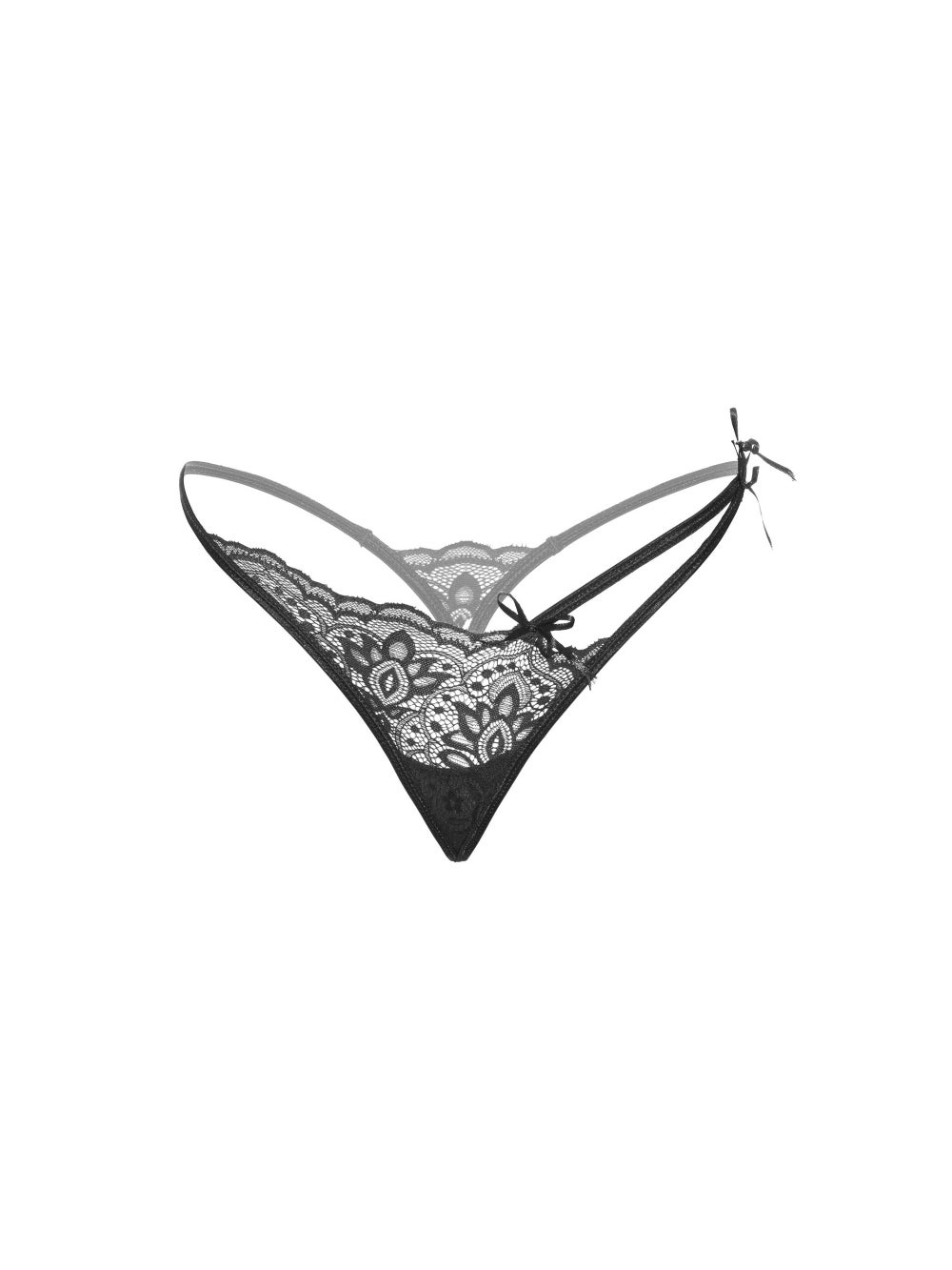 String Asymétrique Gina Noir