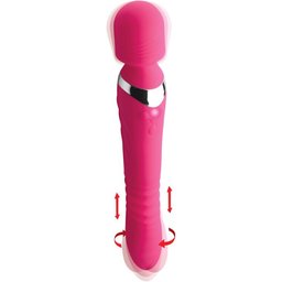 - Ultra Thrust-Her Baguette Vibrante en Silicone - Rose
