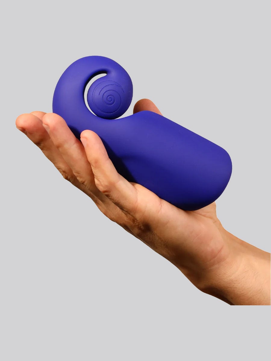 Masturbateur vibrant Snail Evo bleu