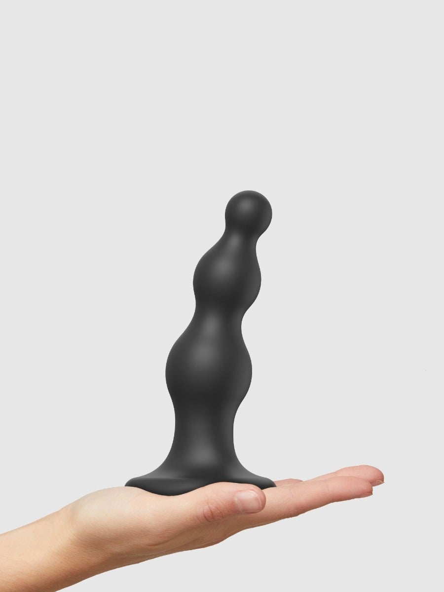 Dildo Plug Anal Beads noir XXL