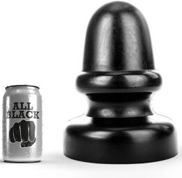 bouchon tout noir anal 23cm
