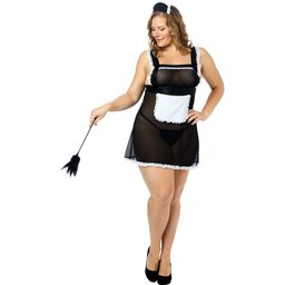 Costume de Soubrette Grande Taille