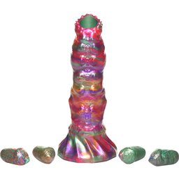 Larva Ovipositor Gode en Silicone avec Œufs 23 cm