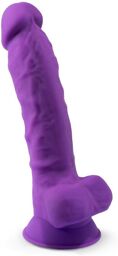 Gode ventouse 17,8 cm Model 1 violet Violet