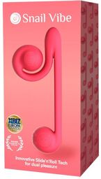 Vibromasseur Snail Rose
