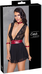 Babydoll sensuel et audacieux Noir