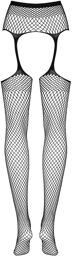 Collant jarretelles S815 black Noir
