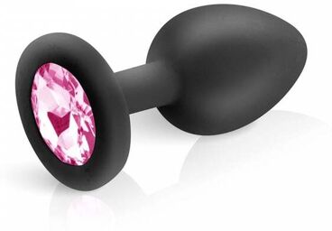 Plug Anal Silicone Bijou Cloud S Noir