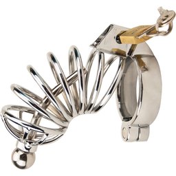 Cork Screw Dispositif de Chasteté Avec Bouchon Urétral