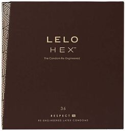 Préservatifs Hex Respect XL Boîte de 36 Transparent