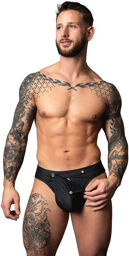 Jockstrap à ouverture rapide Noir