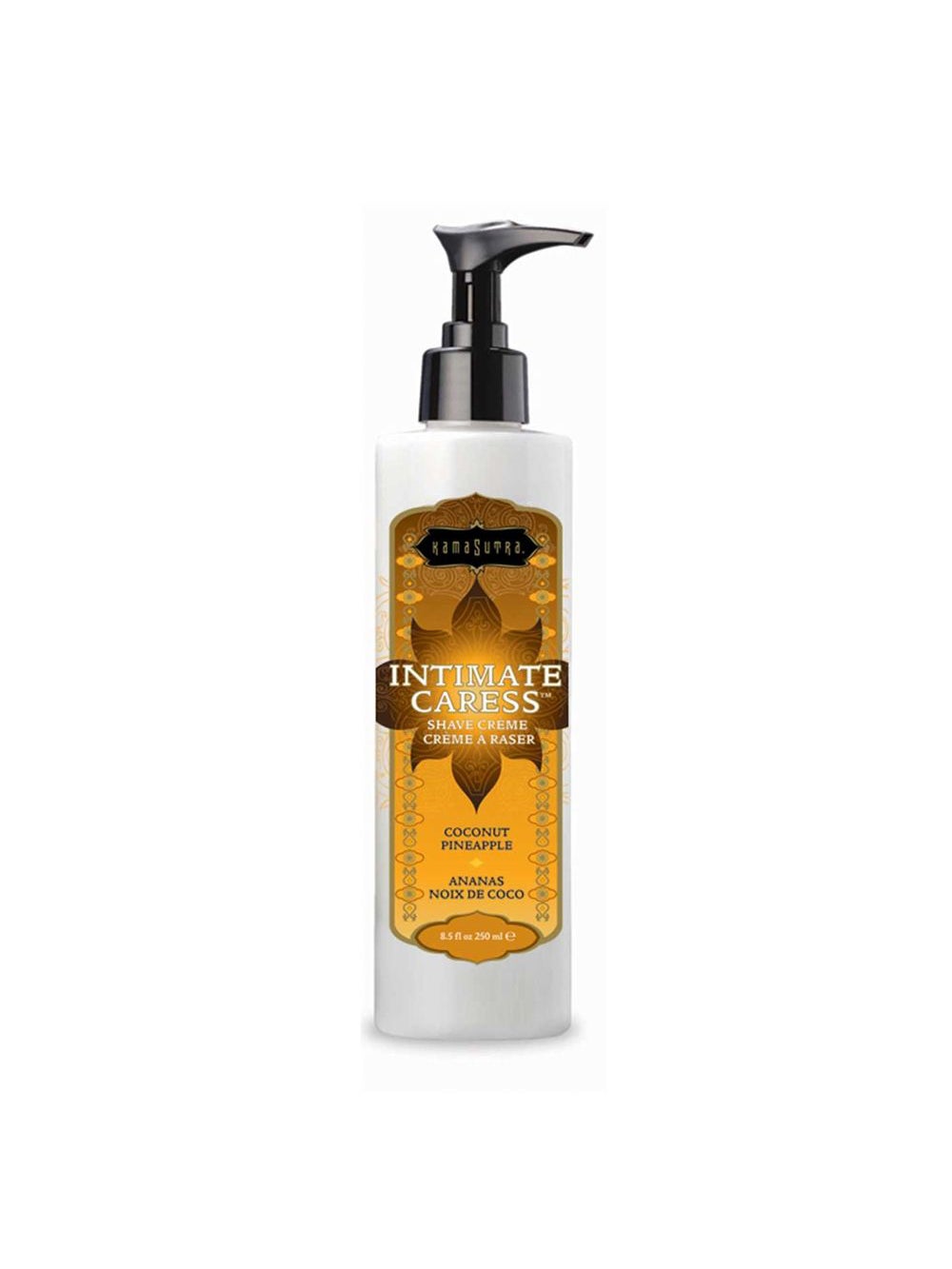 Crème à raser Intimate Caress ananas noix de coco 250 ml