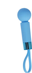 Mini vibro rechargeable Pearlstasy bleu