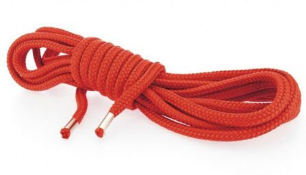 Corde bondage doux, Rouge, 3M
