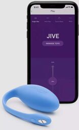 Oeuf Vibrant Connecté We-Jive Bleu