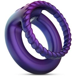 - Jupiter Anneau vibrant pour pénis et testicules - Violet