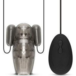 Manchon de pénis vibrant avec télécommande - Grand