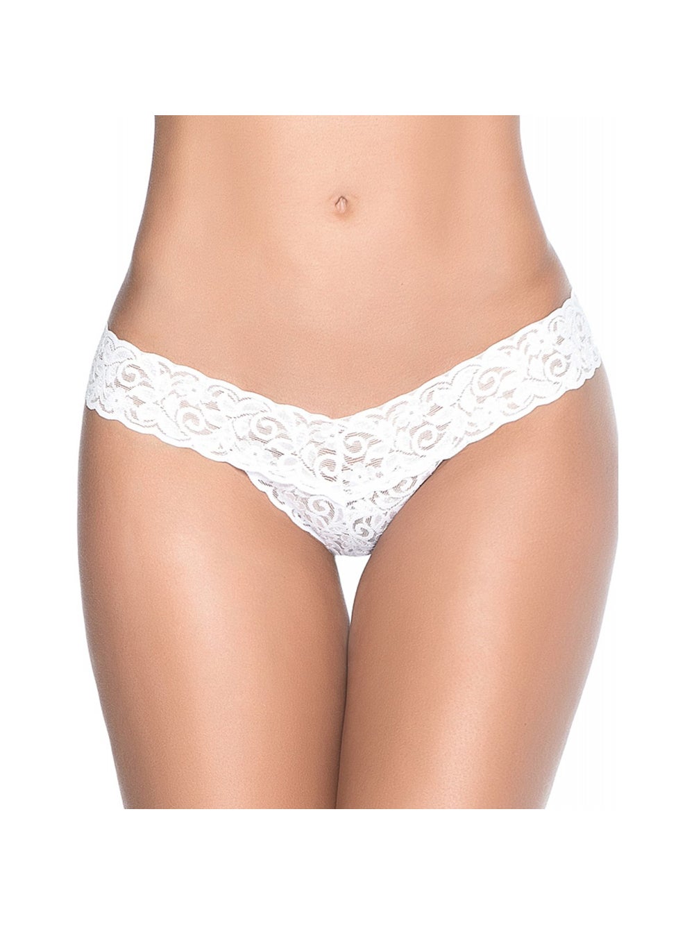 String Finition V 94 Dentelle Blanc