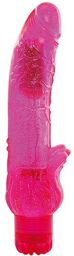 VIBRATOR JAMMY JELLY FLAME GLITTER ROSE