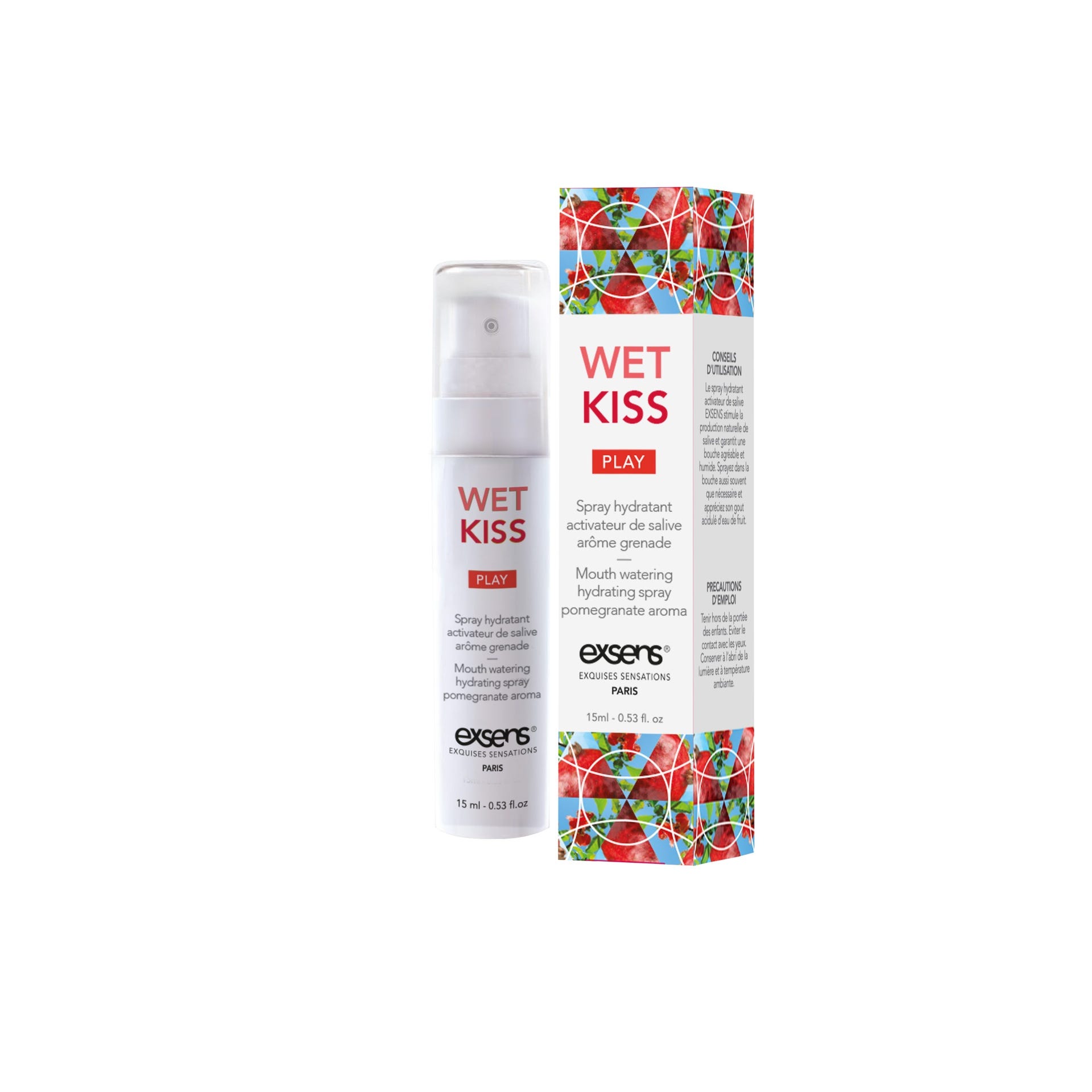 - Wet Kiss - Activateur De Salive Grenadine - Stimulant Rapide