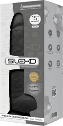 Gode Réaliste Géant Noir Double Densité N° 1 - 38 cm