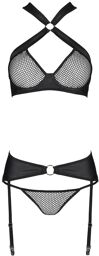 Amanda 3 pièces set black Noir