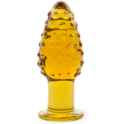 Plug anal en verre Pineapple