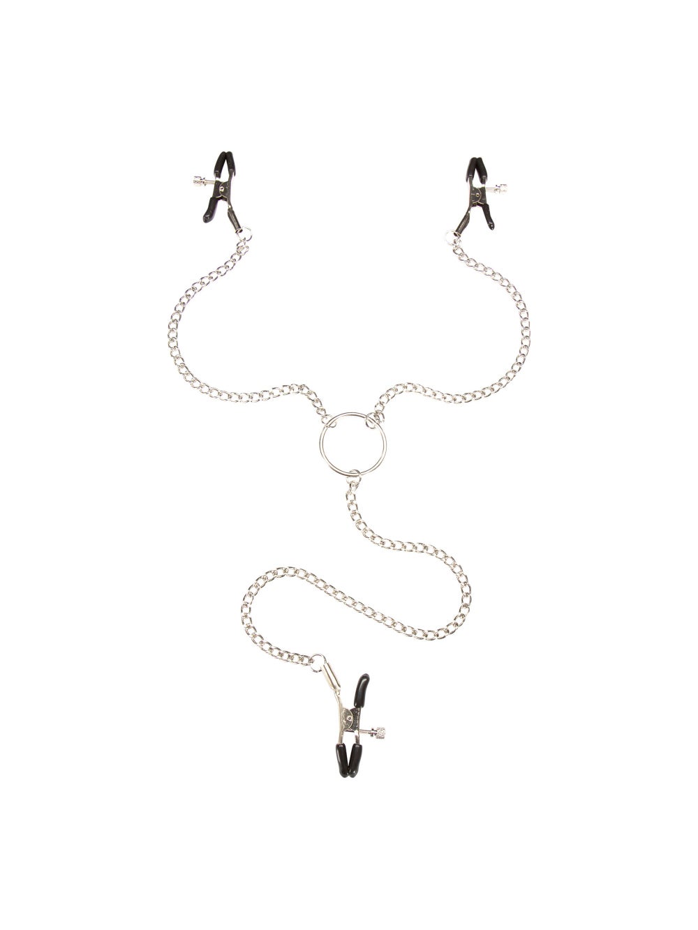Pinces à tétons et clitoris ajustables Bondage Boutique